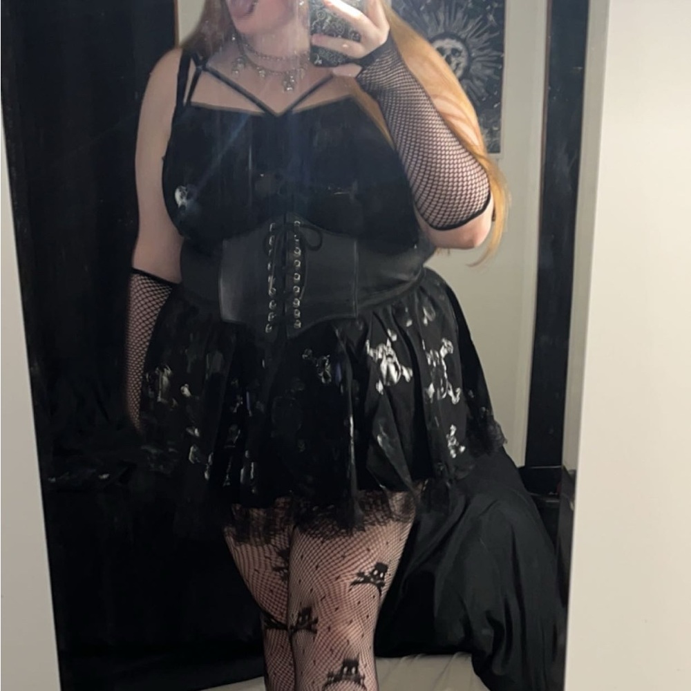 Black Skull Dress